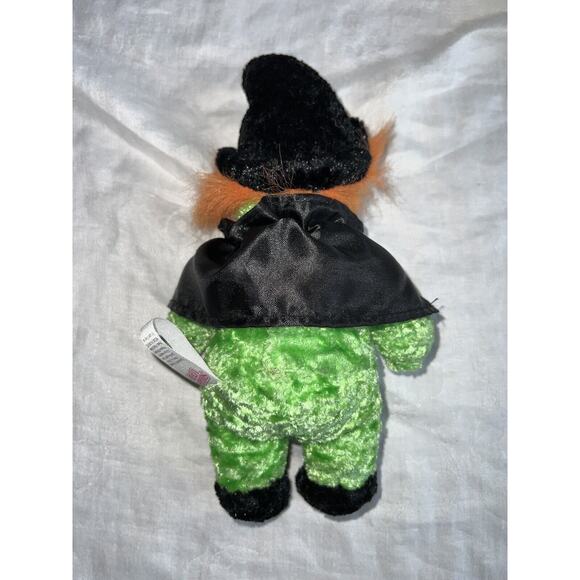 Sugar Loaf Kostume Kids 9" Witch Brown Baby Doll Halloween Stuffed Plush Green - Picture 8 of 8